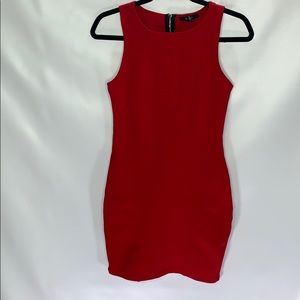 Candy apple red sleeveless dress size medium